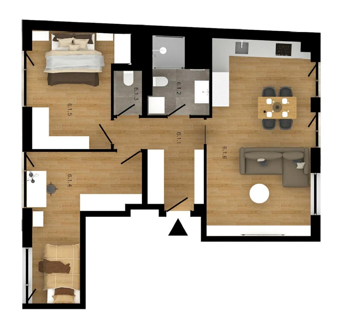Residence Soukenicka Прага Номер фото